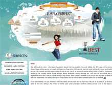 Tablet Screenshot of editing-services.org
